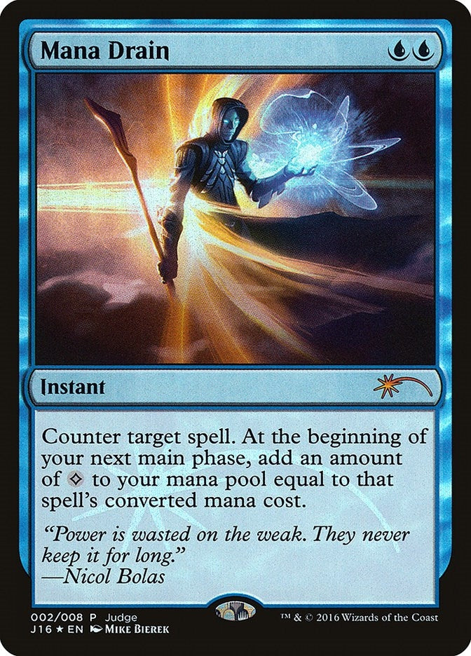 Image for Mana Drain (2) [Judge Promos] - Magic: The Gathering