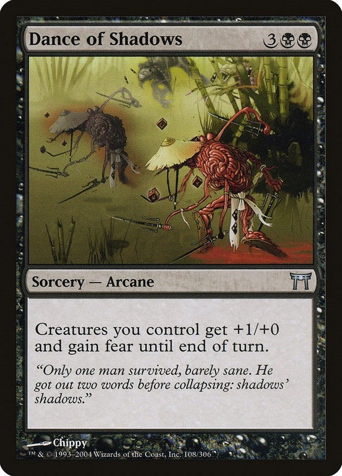 Image for Dance of Shadows (108) [Champions of Kamigawa] - Magic: The Gathering