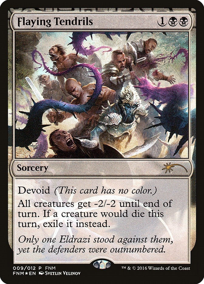 Image for Flaying Tendrils (9) [FNM Promos] - Magic: The Gathering