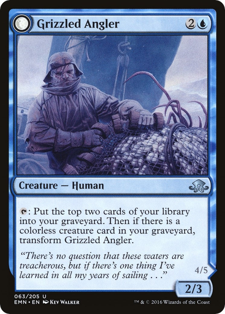 Image for Grizzled Angler (63) [Eldritch Moon] - Magic: The Gathering