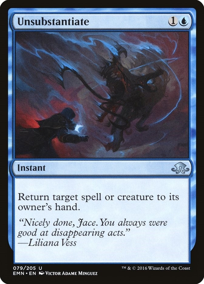 Image for Unsubstantiate (79) [Eldritch Moon] - Magic: The Gathering