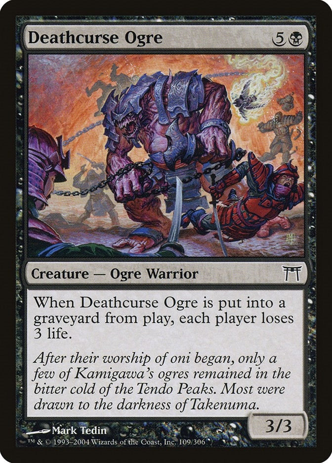 Image for Deathcurse Ogre (109) [Champions of Kamigawa] - Magic: The Gathering