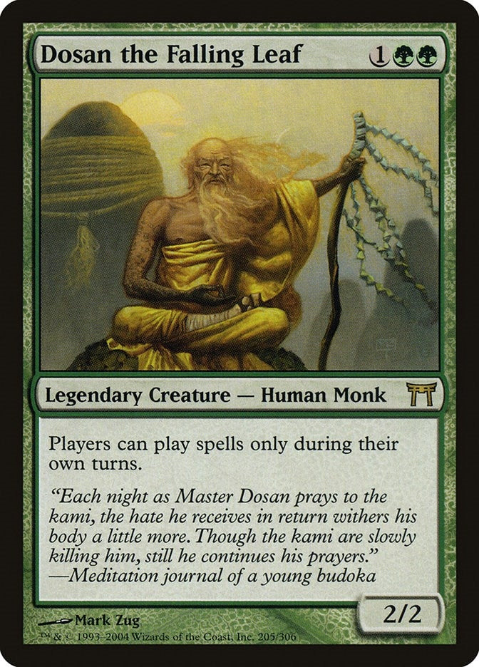 Image for Dosan the Falling Leaf (205) [Champions of Kamigawa] - Magic: The Gathering