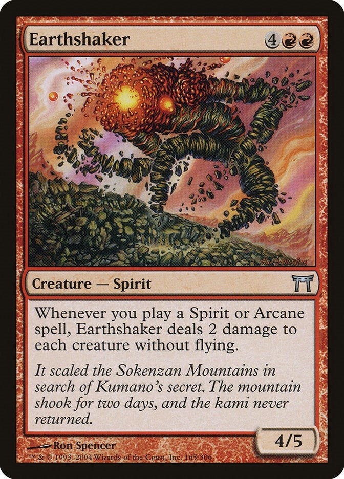 Image for Earthshaker (165) [Champions of Kamigawa] - Magic: The Gathering