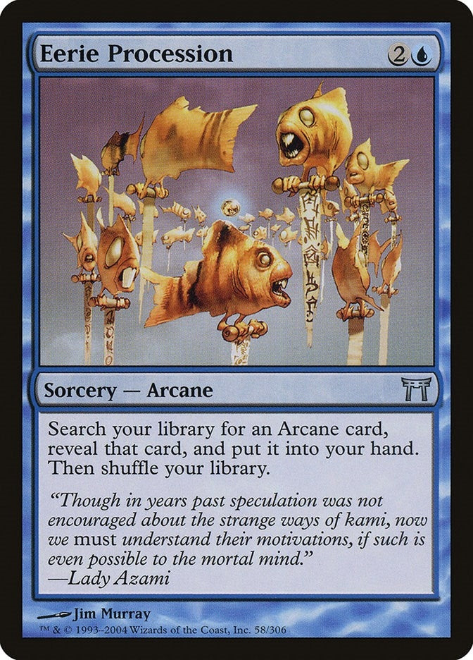 Image for Eerie Procession (58) [Champions of Kamigawa] - Magic: The Gathering