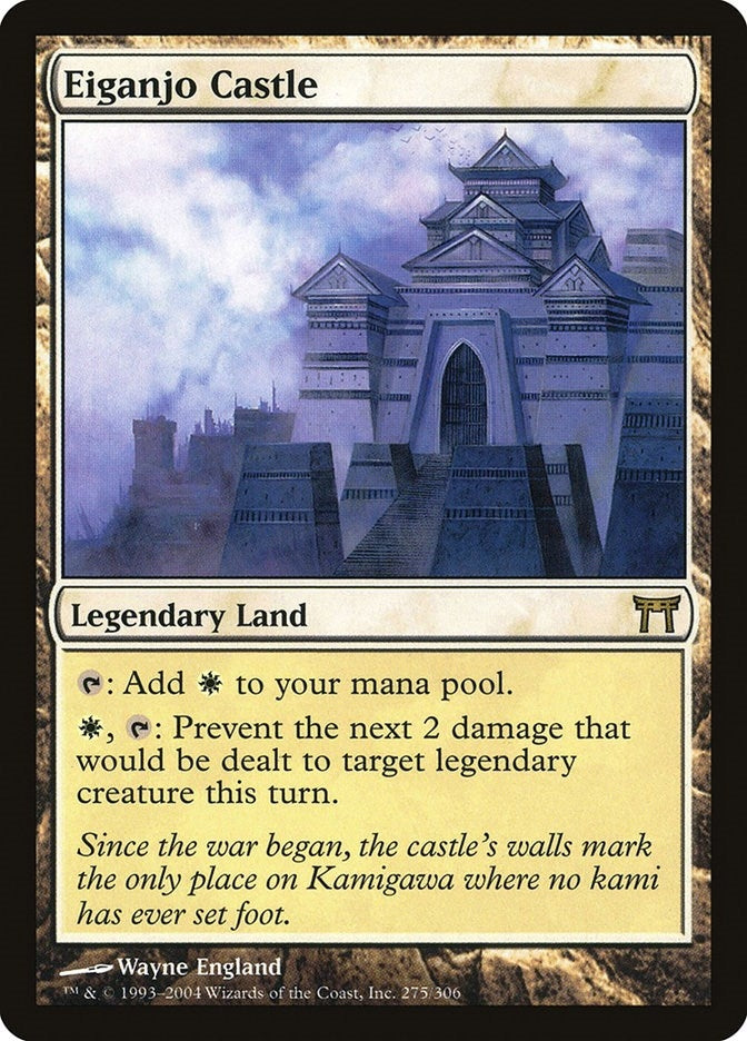 Image for Eiganjo Castle (275) [Champions of Kamigawa] - Magic: The Gathering