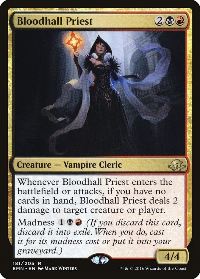 Image for Bloodhall Priest (181) [Eldritch Moon] - Magic: The Gathering