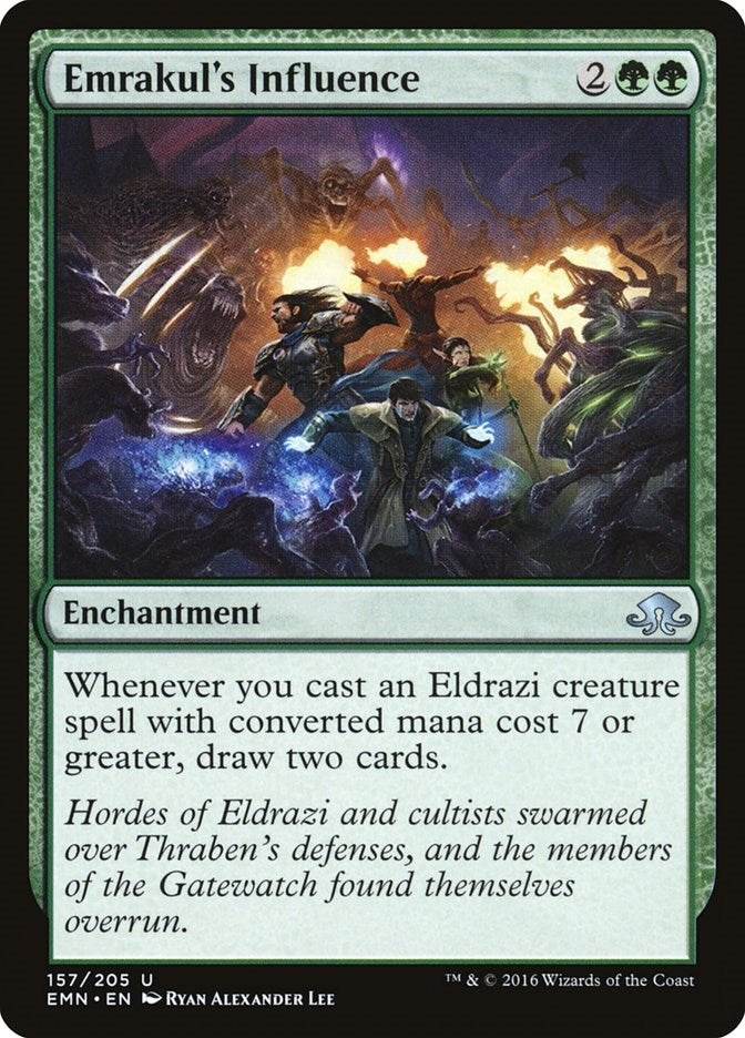 Image for Emrakul's Influence (157) [Eldritch Moon] - Magic: The Gathering