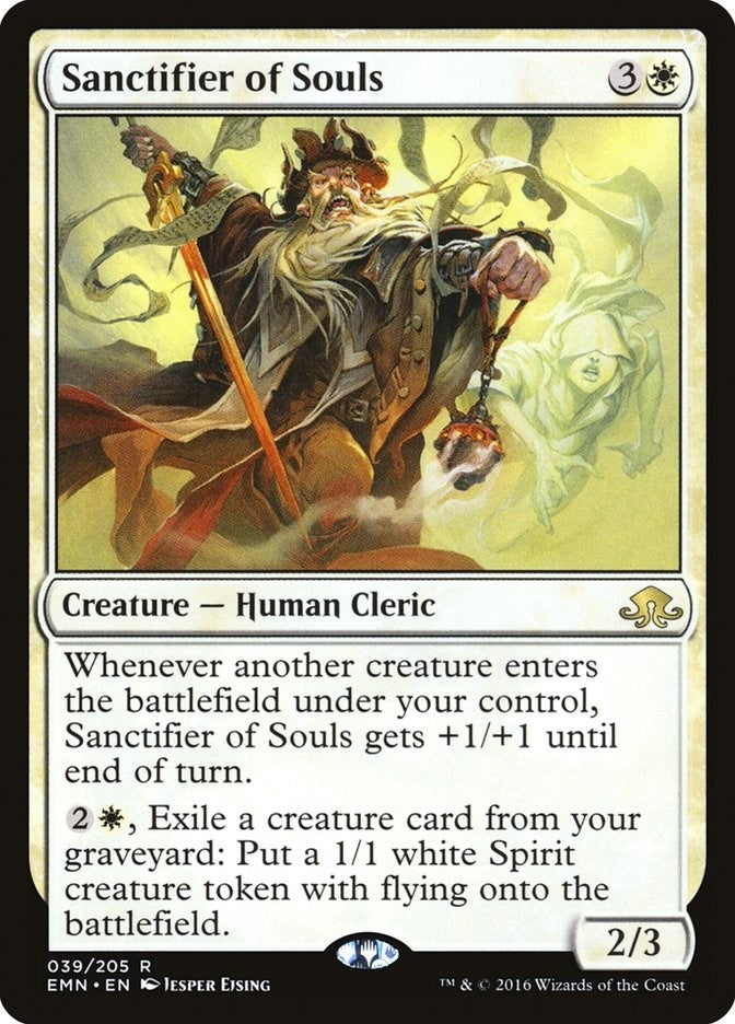 Image for Sanctifier of Souls (39) [Eldritch Moon] - Magic: The Gathering