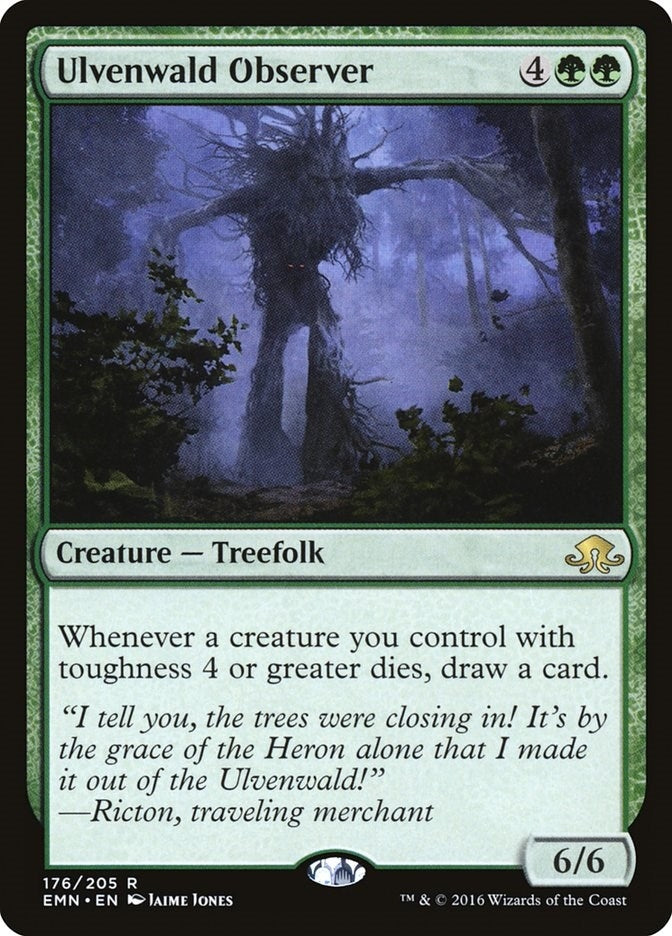 Image for Ulvenwald Observer (176) [Eldritch Moon] - Magic: The Gathering