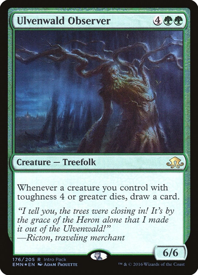 Image for Ulvenwald Observer (176) [Unique and Miscellaneous Promos] - Magic: The Gathering