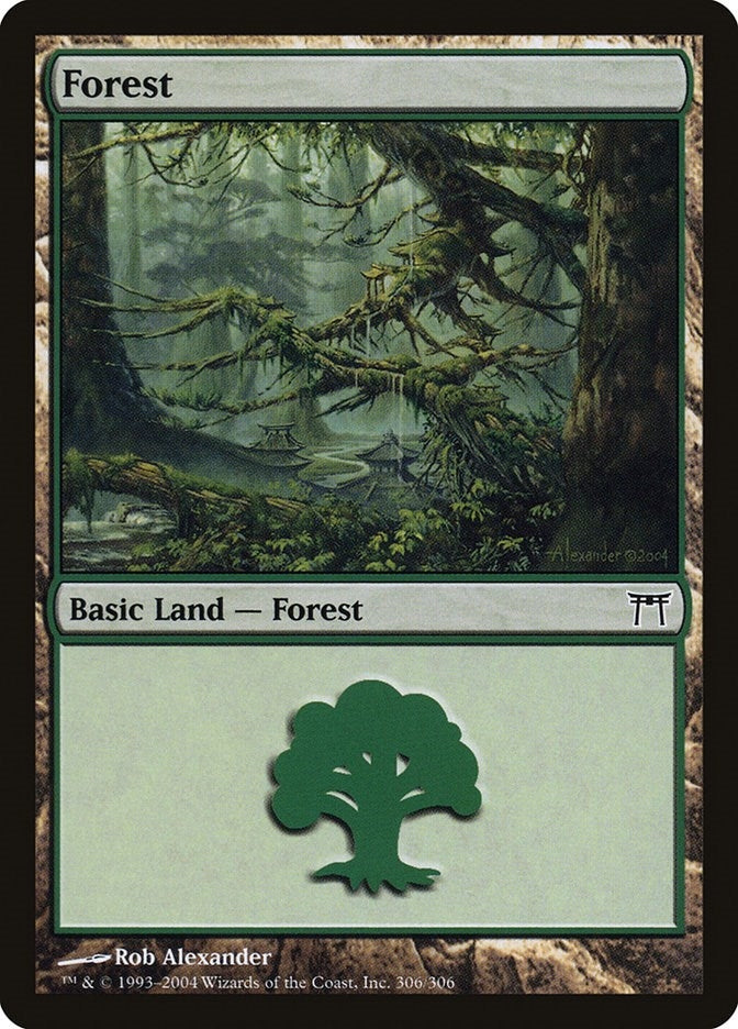 Image for Forest (306) (306) [Champions of Kamigawa] - Magic: The Gathering