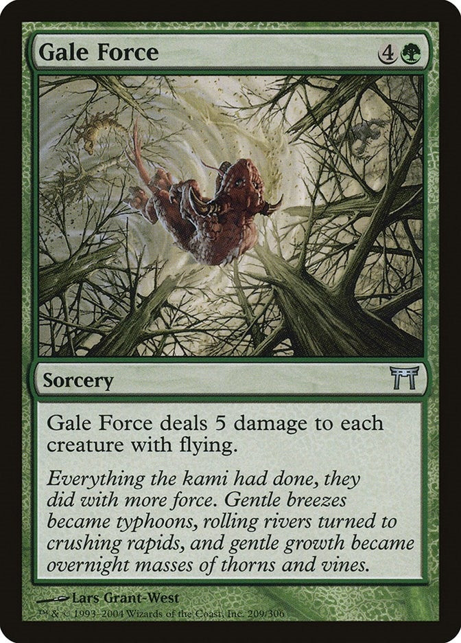 Image for Gale Force (209) [Champions of Kamigawa] - Magic: The Gathering