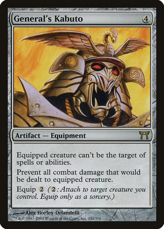 General's Kabuto (251) [Champions of Kamigawa]