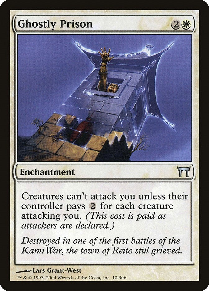 Image for Ghostly Prison (10) [Champions of Kamigawa] - Magic: The Gathering