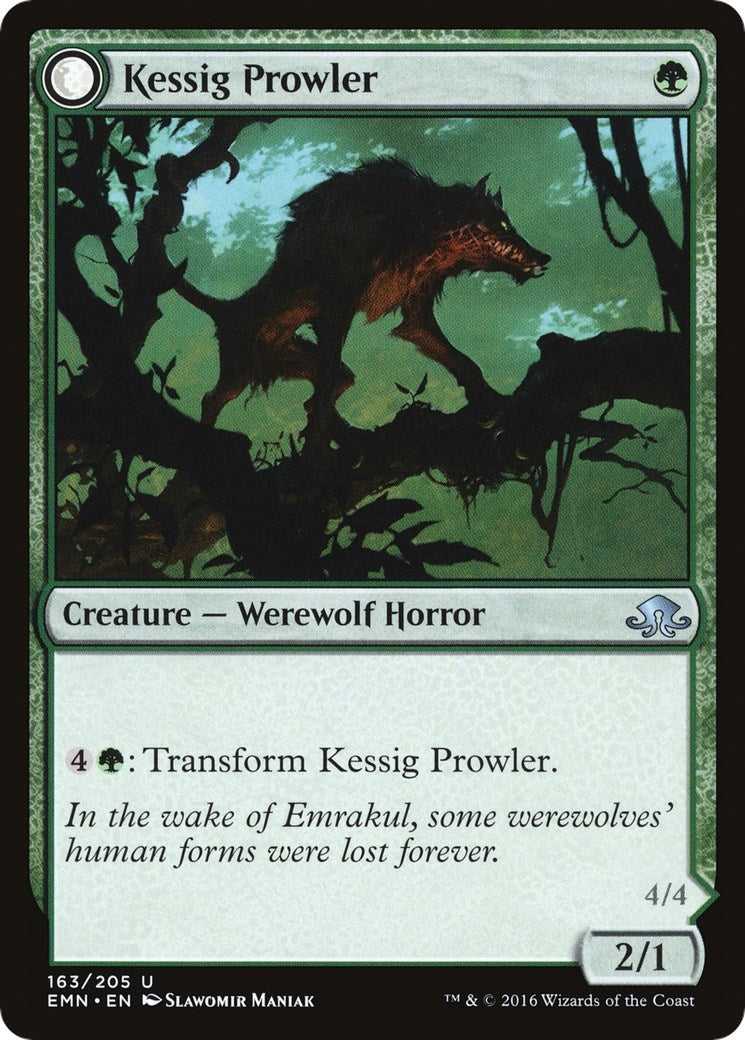 Image for Kessig Prowler (163) [Eldritch Moon] - Magic: The Gathering