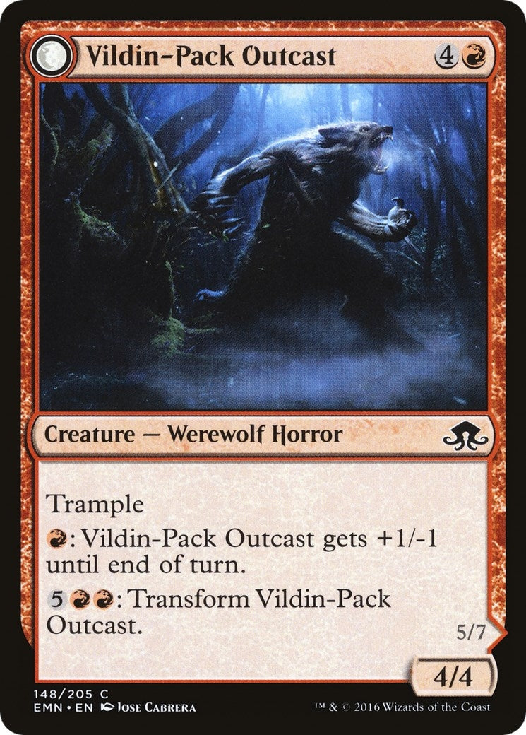 Image for Vildin-Pack Outcast (148) [Eldritch Moon] - Magic: The Gathering