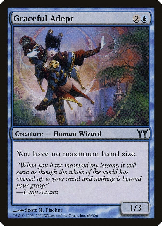 Image for Graceful Adept (63) [Champions of Kamigawa] - Magic: The Gathering
