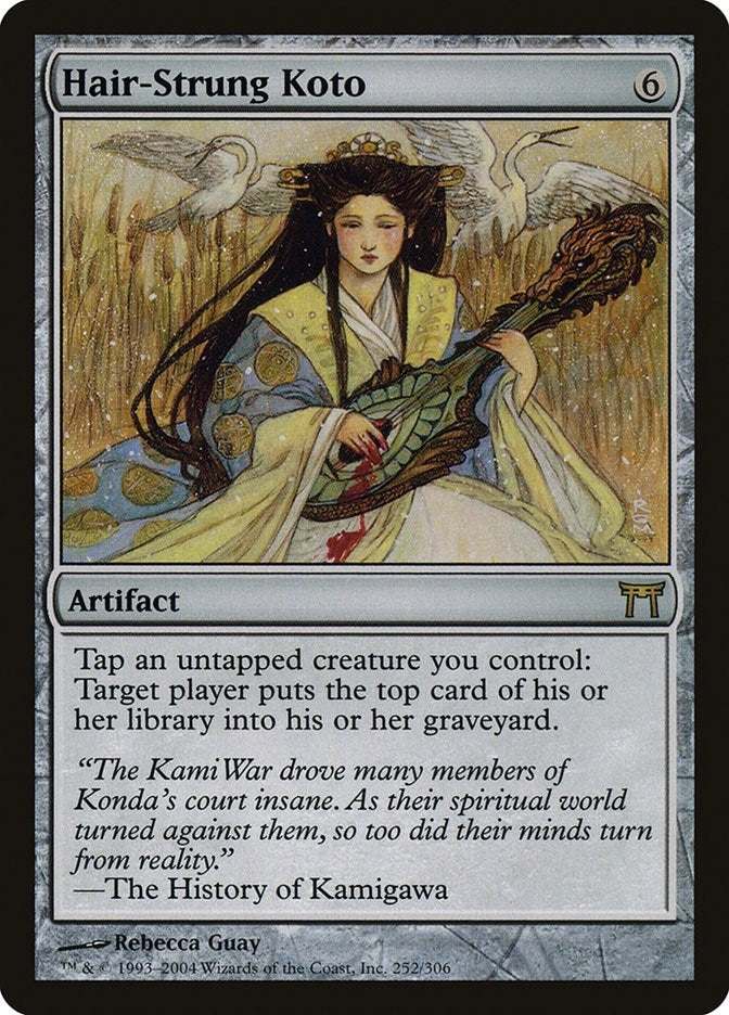 Image for Hair-Strung Koto (252) [Champions of Kamigawa] - Magic: The Gathering