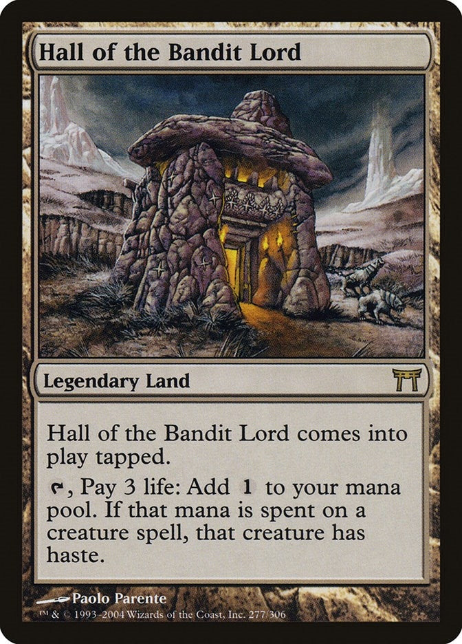 Image for Hall of the Bandit Lord (277) [Champions of Kamigawa] - Magic: The Gathering