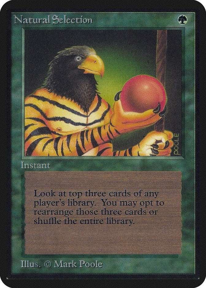 Image for Natural Selection [Alpha Edition] - Magic: The Gathering