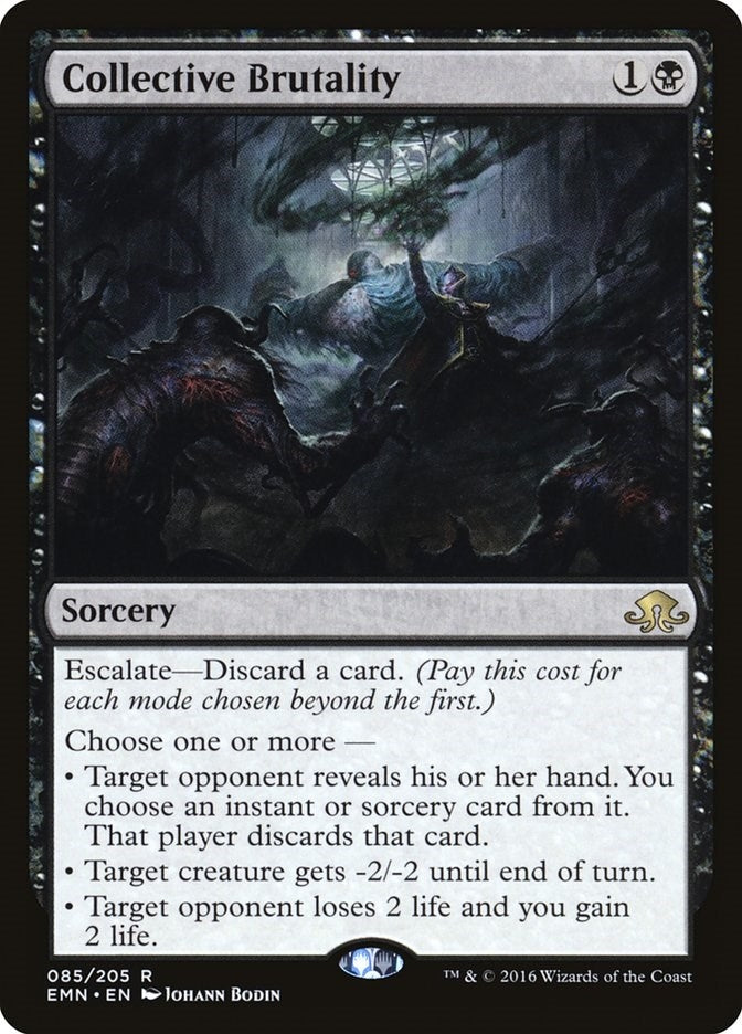 Image for Collective Brutality (85) [Eldritch Moon] - Magic: The Gathering