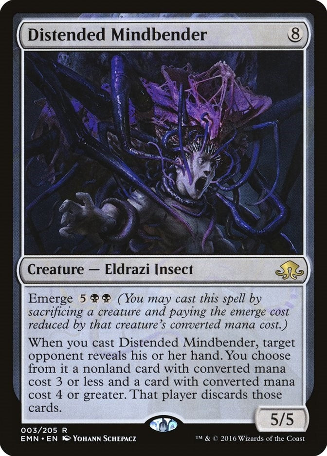 Image for Distended Mindbender (3) [Eldritch Moon] - Magic: The Gathering