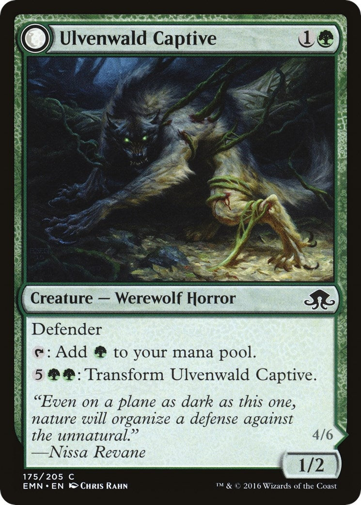 Image for Ulvenwald Captive (175) [Eldritch Moon] - Magic: The Gathering