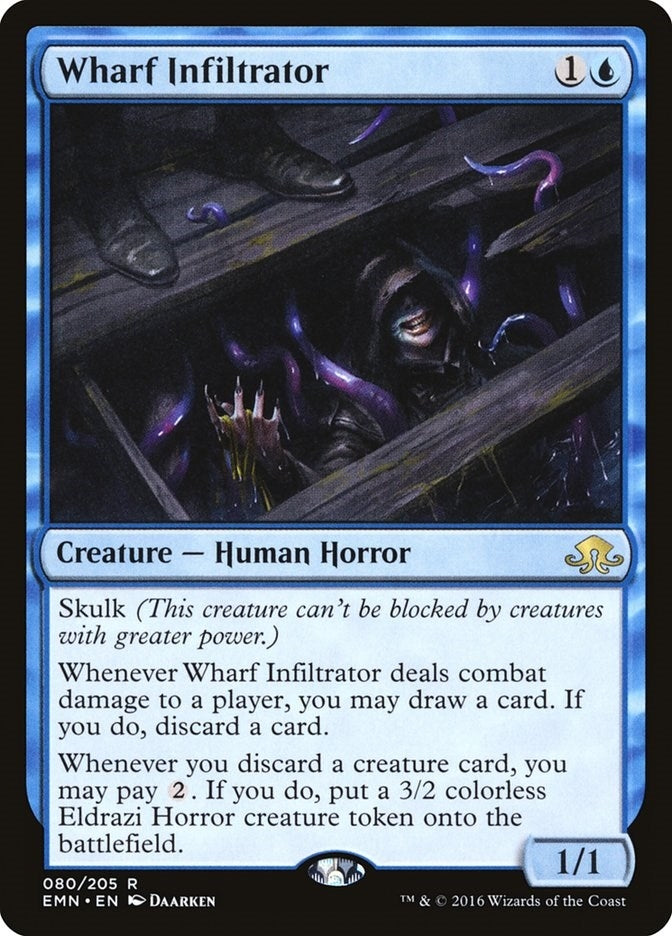 Image for Wharf Infiltrator (80) [Eldritch Moon] - Magic: The Gathering