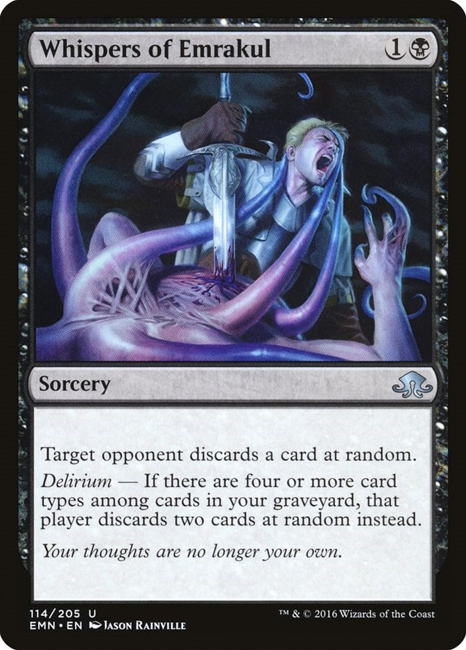 Image for Whispers of Emrakul (114) [Eldritch Moon] - Magic: The Gathering