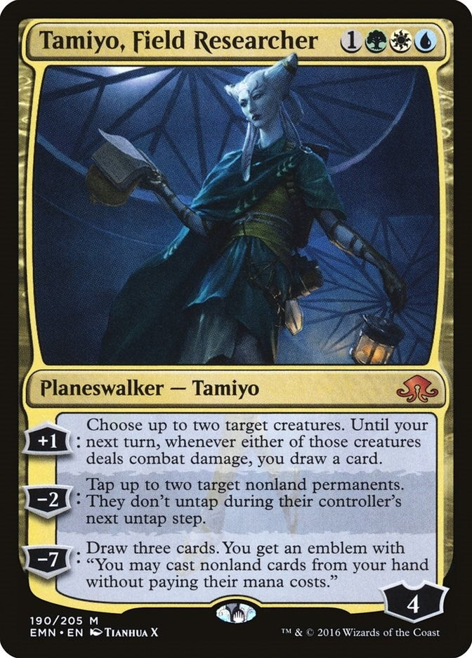 Image for Tamiyo, Field Researcher (190) [Eldritch Moon] - Magic: The Gathering