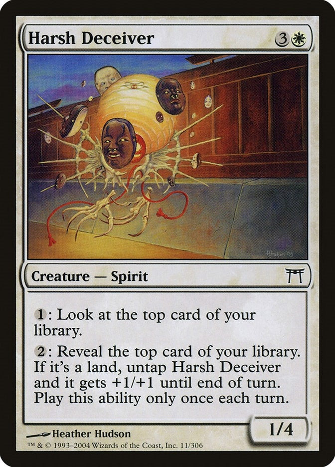 Image for Harsh Deceiver (11) [Champions of Kamigawa] - Magic: The Gathering