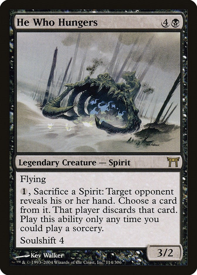 Image for He Who Hungers (114) [Champions of Kamigawa] - Magic: The Gathering
