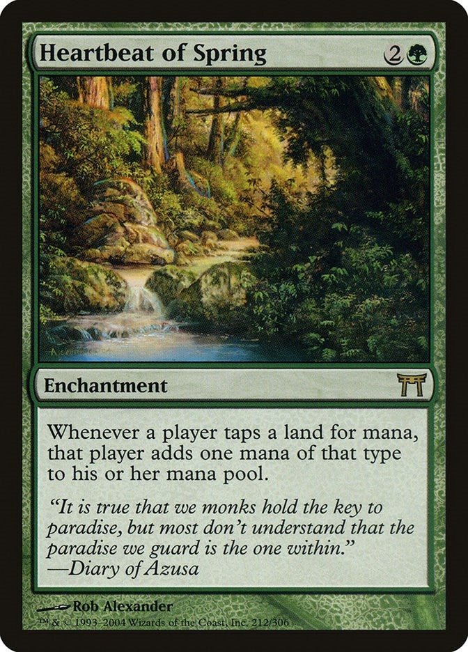 Image for Heartbeat of Spring (212) [Champions of Kamigawa] - Magic: The Gathering