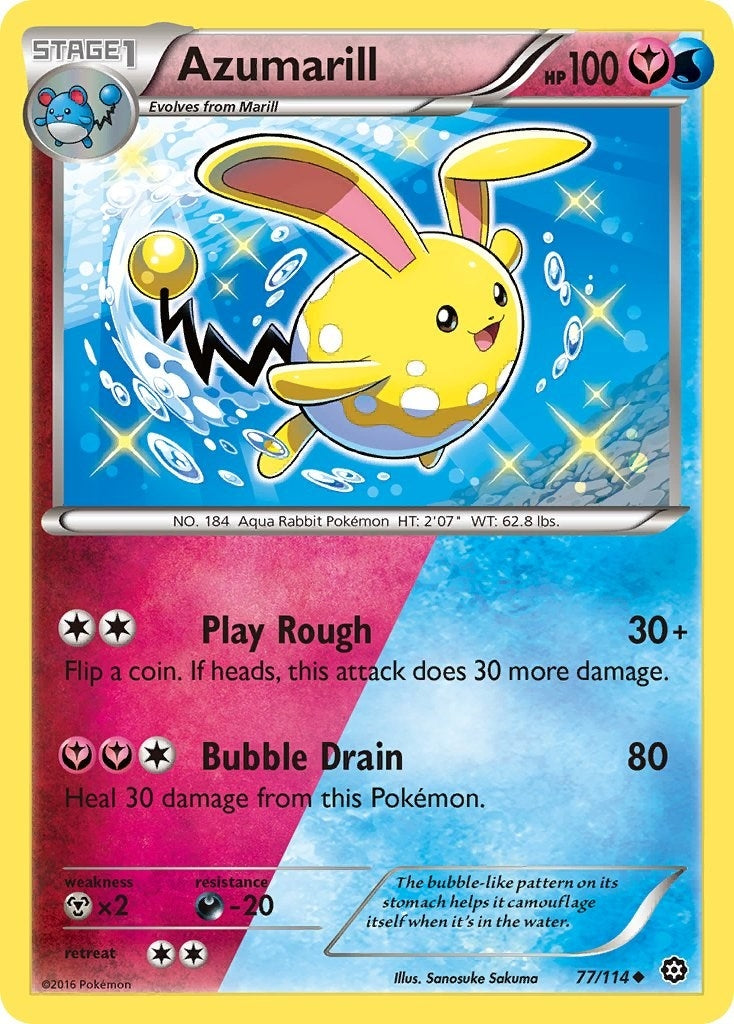 Image for Azumarill (77/114) [XY - Steam Siege] - Pokemon