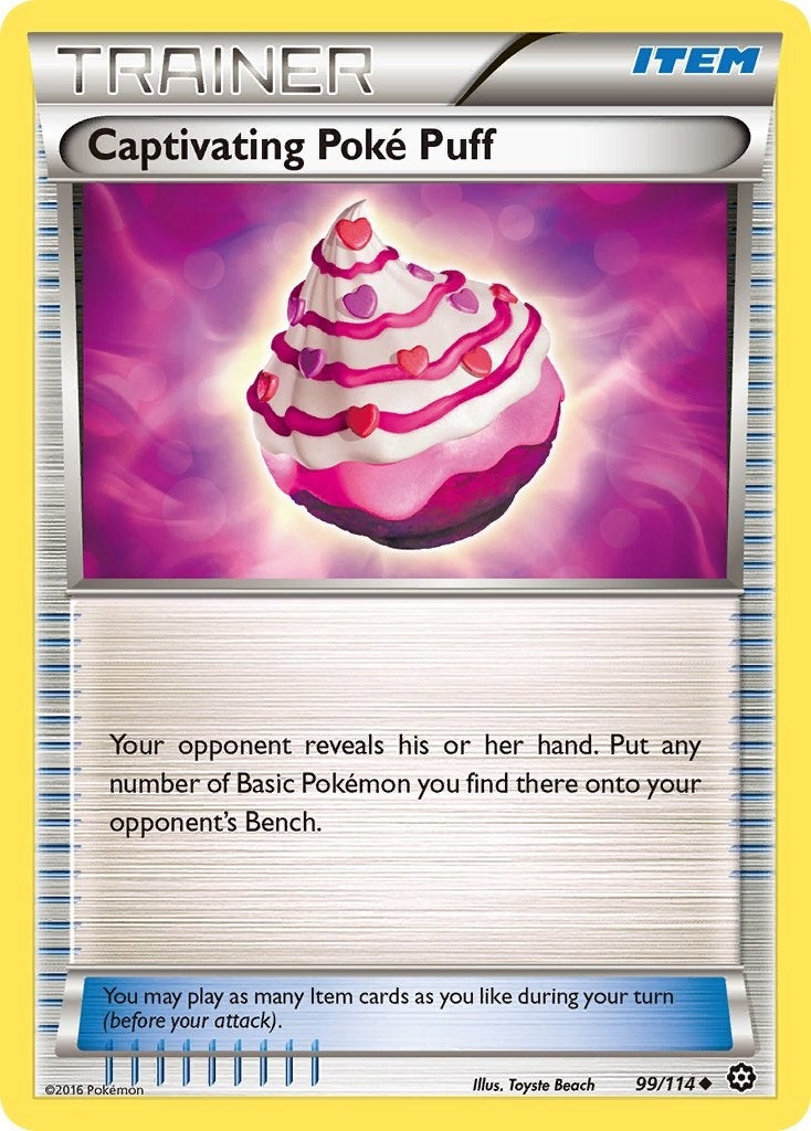 Image for Captivating Poke Puff (99/114) [XY - Steam Siege] - Pokemon