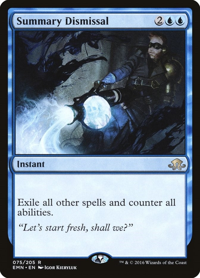 Image for Summary Dismissal (75) [Eldritch Moon] - Magic: The Gathering