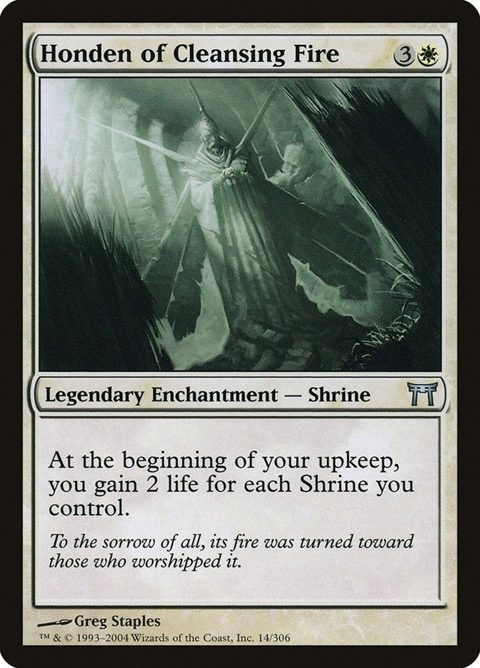 Image for Honden of Cleansing Fire (14) [Champions of Kamigawa] - Magic: The Gathering