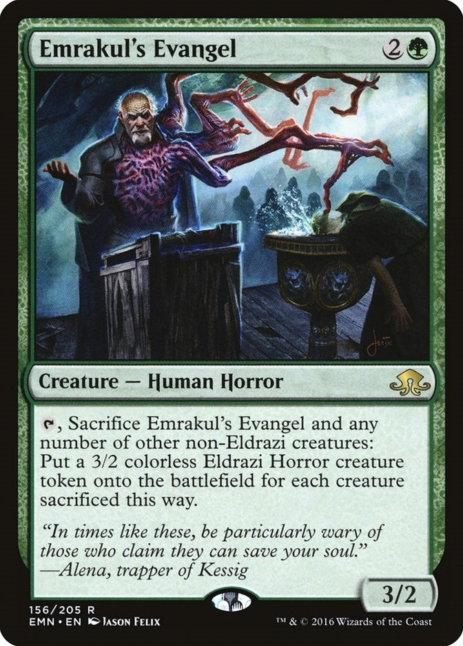 Emrakul's Evangel (156) [Eldritch Moon]