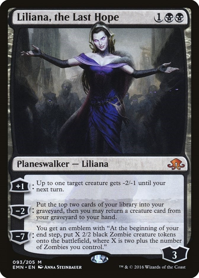 Image for Liliana, the Last Hope (93) [Eldritch Moon] - Magic: The Gathering