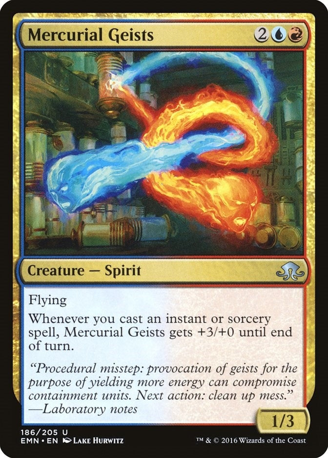 Image for Mercurial Geists (186) [Eldritch Moon] - Magic: The Gathering