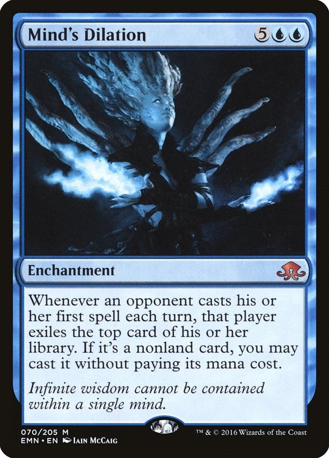 Image for Mind's Dilation (70) [Eldritch Moon] - Magic: The Gathering