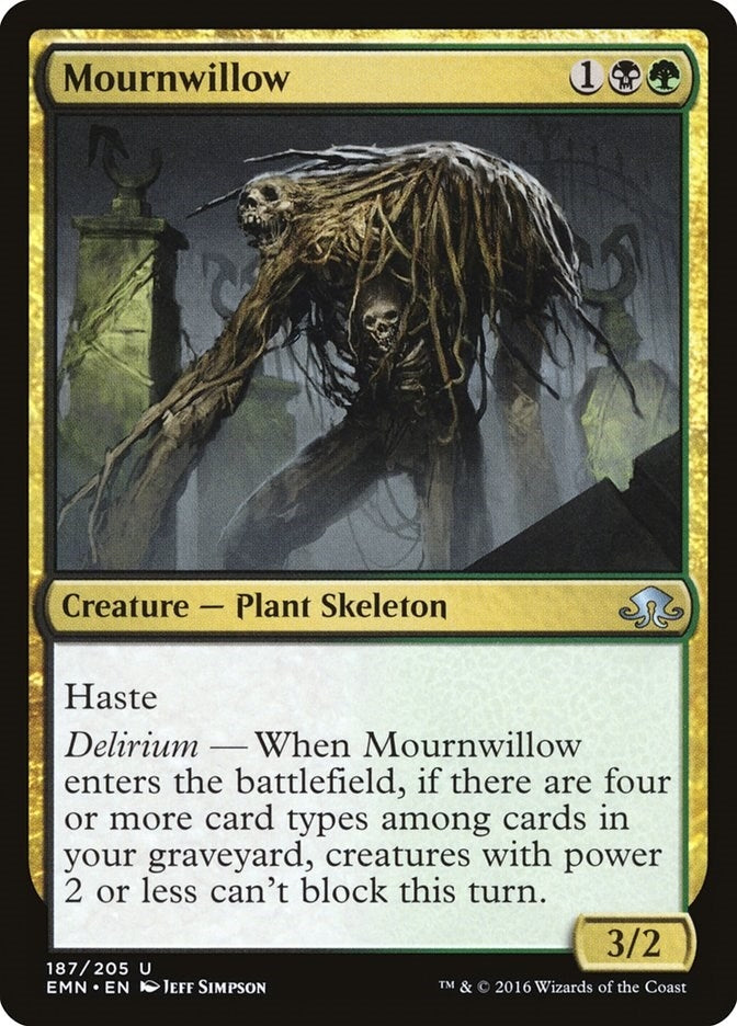 Image for Mournwillow (187) [Eldritch Moon] - Magic: The Gathering