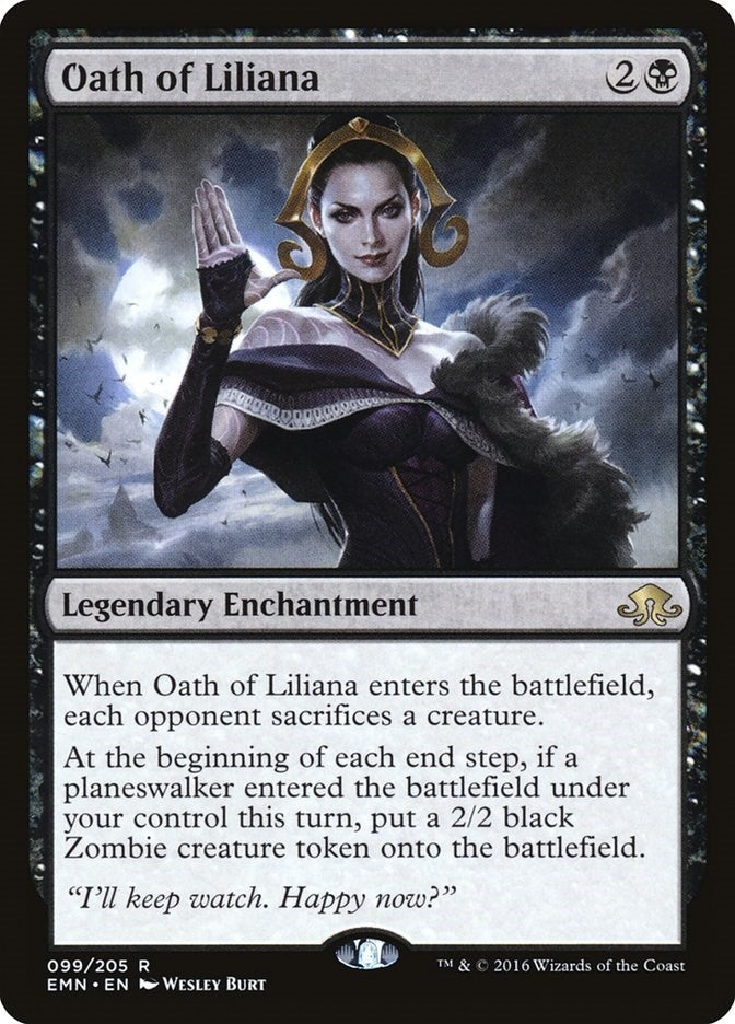 Image for Oath of Liliana (99) [Eldritch Moon] - Magic: The Gathering