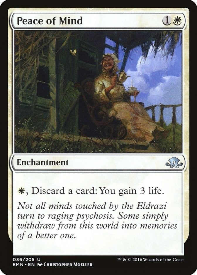 Image for Peace of Mind (36) [Eldritch Moon] - Magic: The Gathering