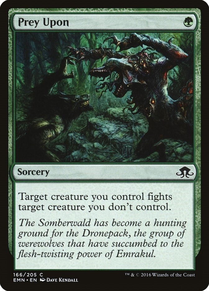 Image for Prey Upon (166) [Eldritch Moon] - Magic: The Gathering