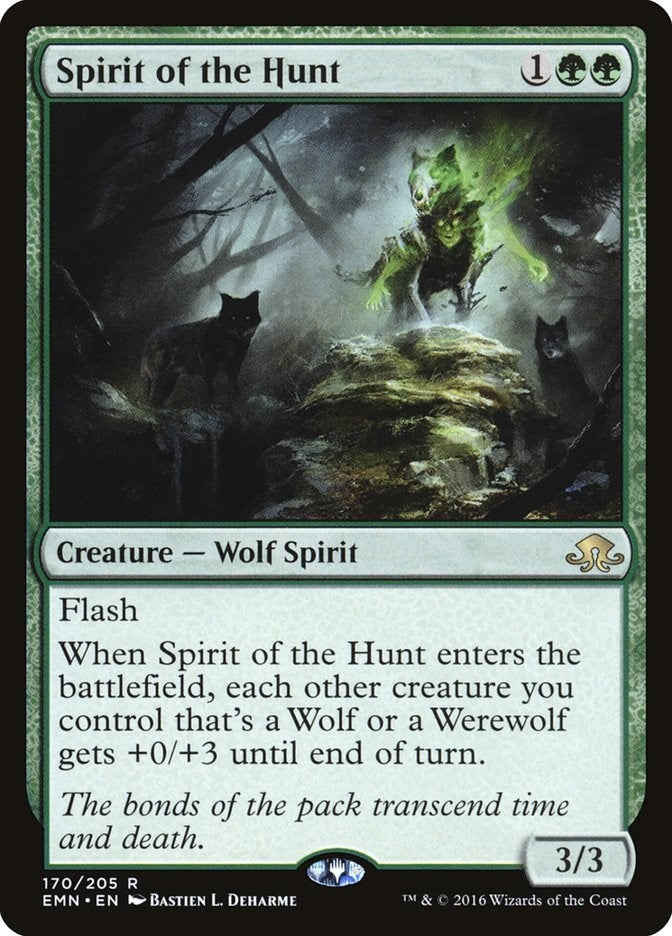 Image for Spirit of the Hunt (170) [Eldritch Moon] - Magic: The Gathering