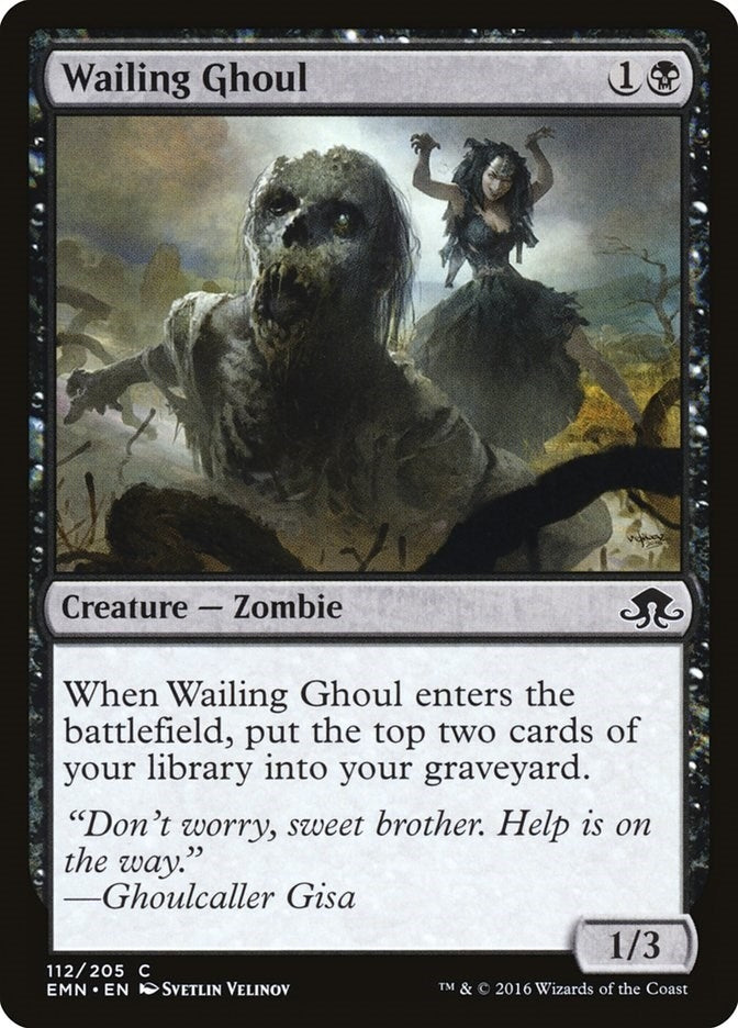 Image for Wailing Ghoul (112) [Eldritch Moon] - Magic: The Gathering