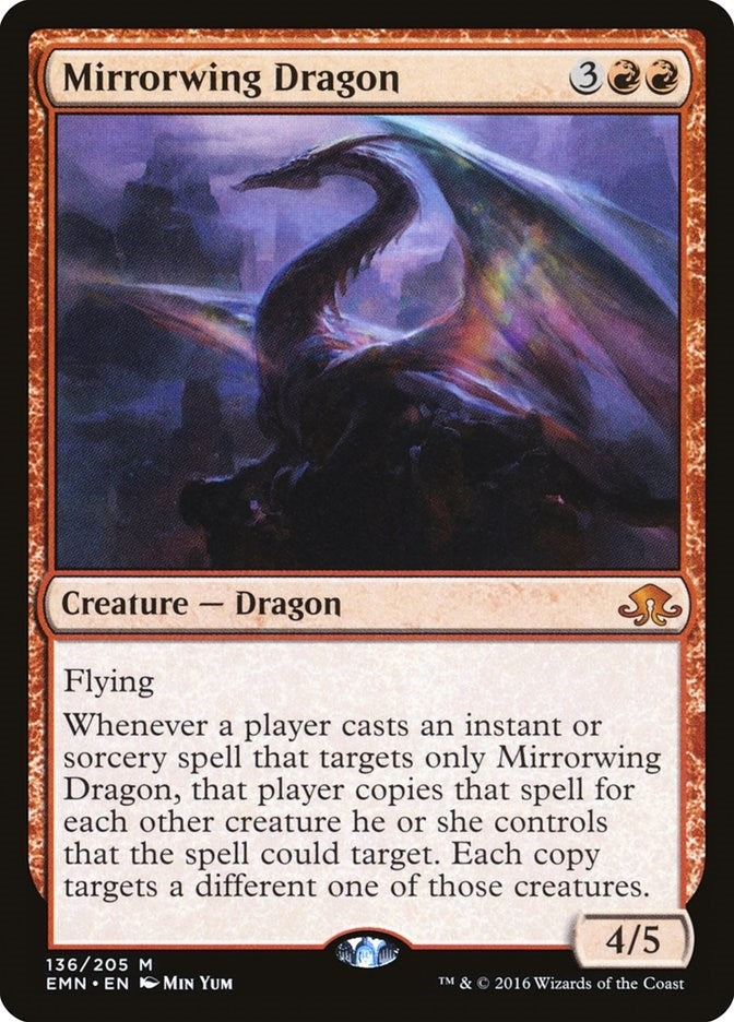 Image for Mirrorwing Dragon (136) [Eldritch Moon] - Magic: The Gathering