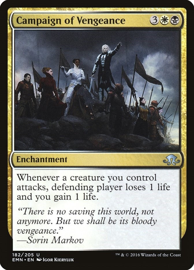 Image for Campaign of Vengeance (182) [Eldritch Moon] - Magic: The Gathering